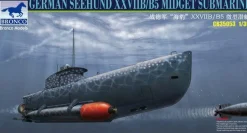 German Seehund XXVII B/B5 Midget Submari (2 options in 1)- 1:35e - Bronco Models - Bronco Models