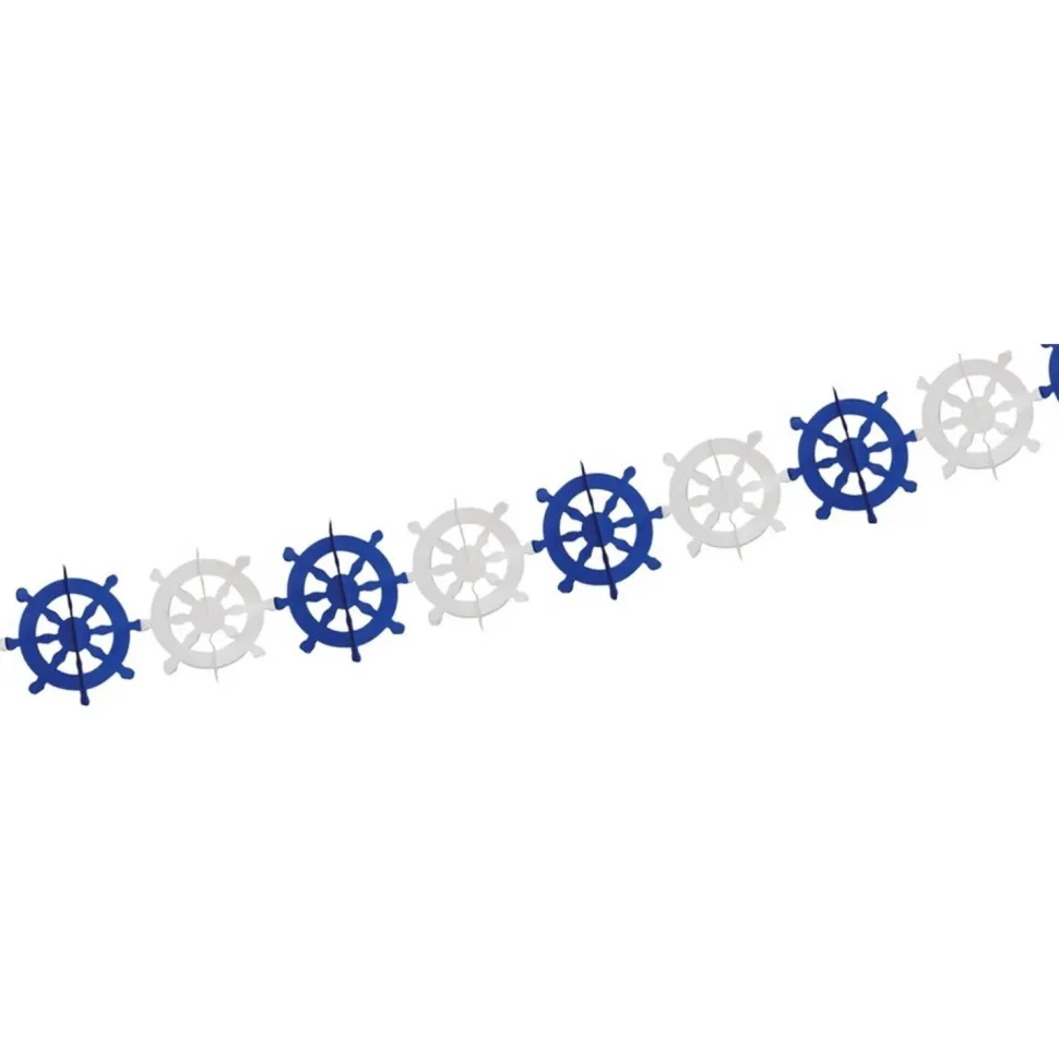 Guirlande GOUVERNAILS ignifugée 3m - RueDeLaFete