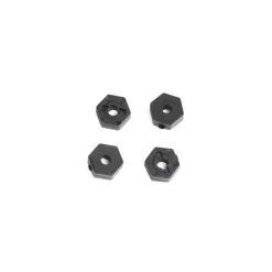 Hexagone de roue av/ar en plastique - HobbyTek - HOBBYTECH