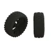 2HO Tire Set Glued Black (2) Arrma - ARRma