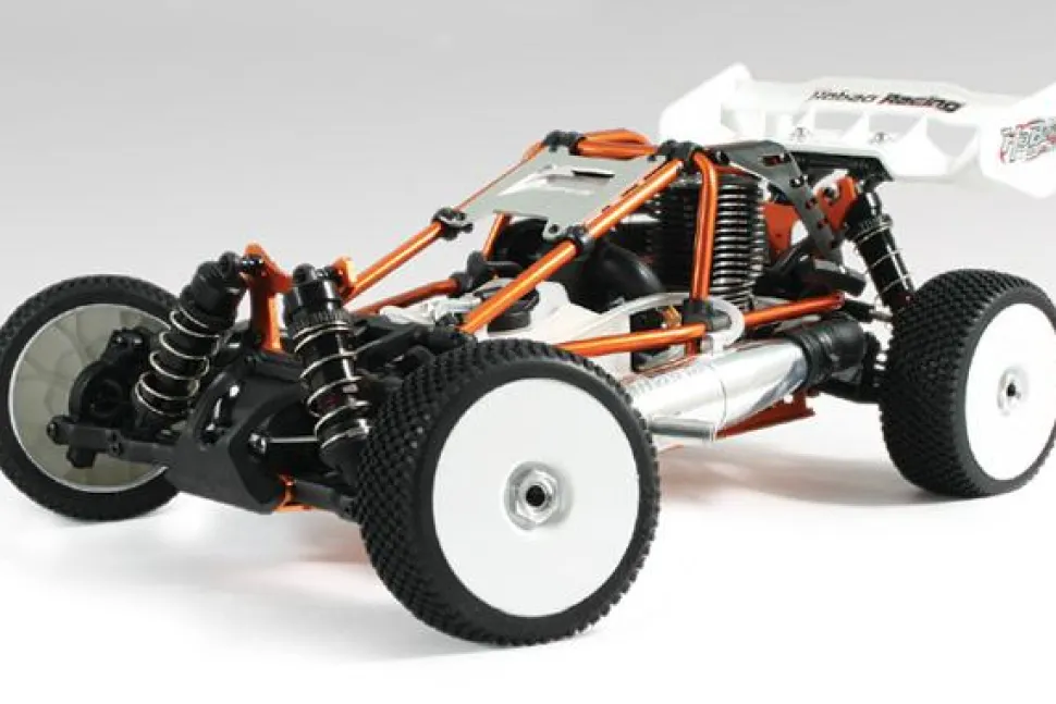 Hyper Cage Buggy Rtr W/Mach*28 18Kg Servo,2.4G Radio - Orange - Hobao