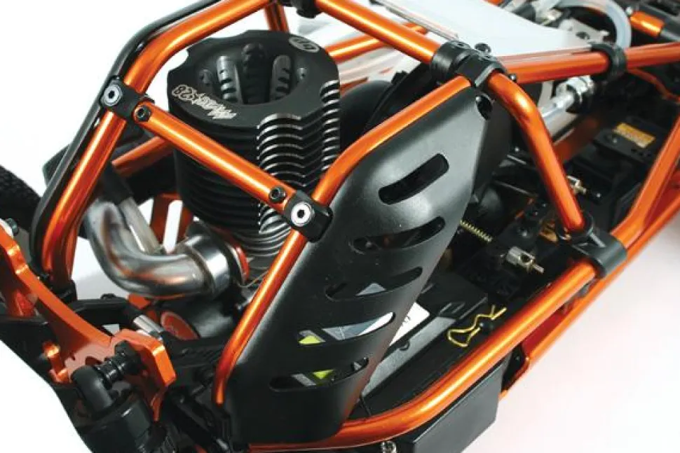 Hyper Cage Buggy Rtr W/Mach*28 18Kg Servo,2.4G Radio - Orange - Hobao