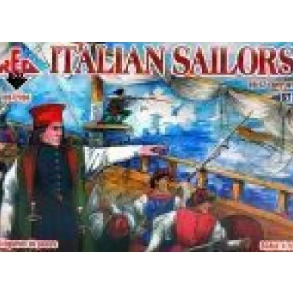Italian Sailors,16-17th century,set 2 - 1:72e - Red Box - Red Box
