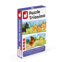 Jeu d'association : Puzzle trionimo - Janod