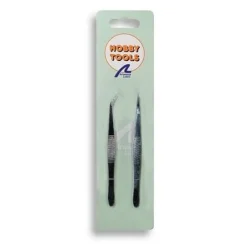 Jeu de 2 pinces : Bec droit et courve - Artesania