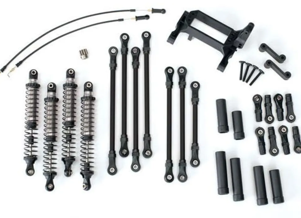 Kit Bras/Biellette Long Trx-4 Complet - Gris - Traxxas - Traxxas