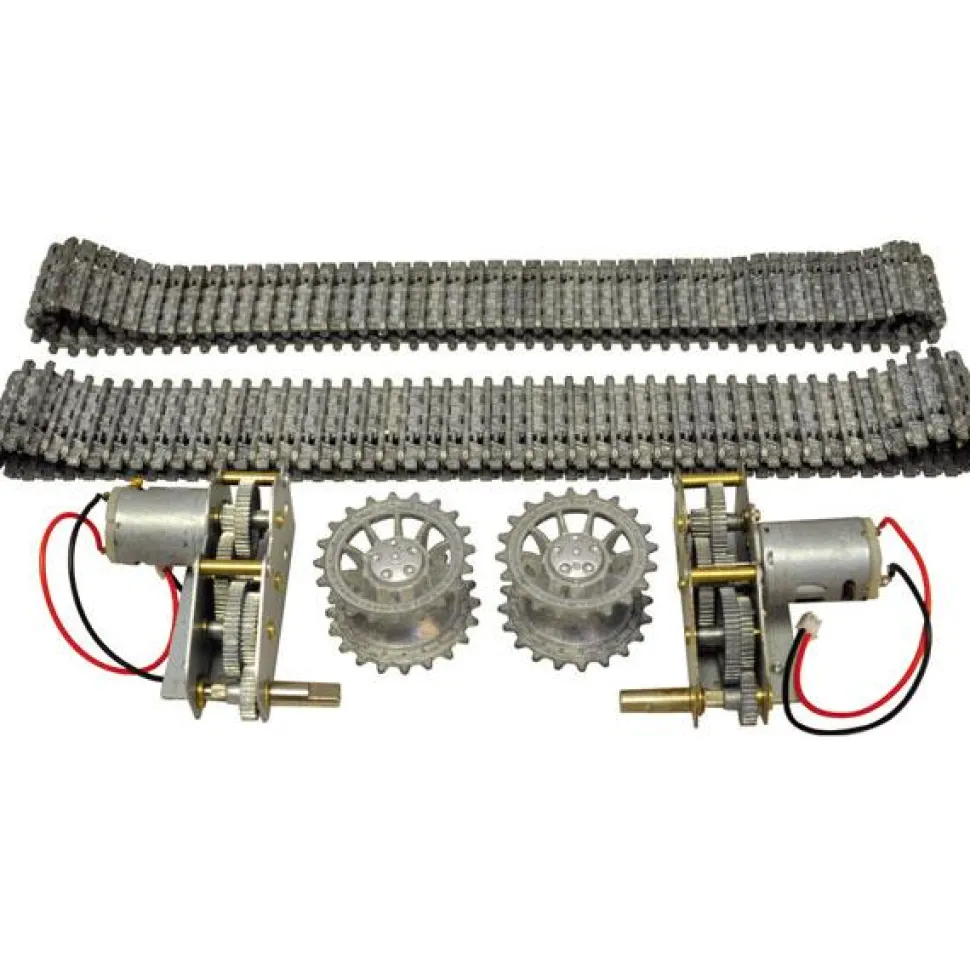 Kit Chenilles Métal roues et accessoires Snow Leopard 3838 - RC System