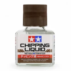 Liquide d'écaillage Chipping Liquid : 40 ml - Tamiya