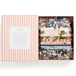 Livre Puzzle 1000 pièces : Gris Malin - Palm Beach - Galison