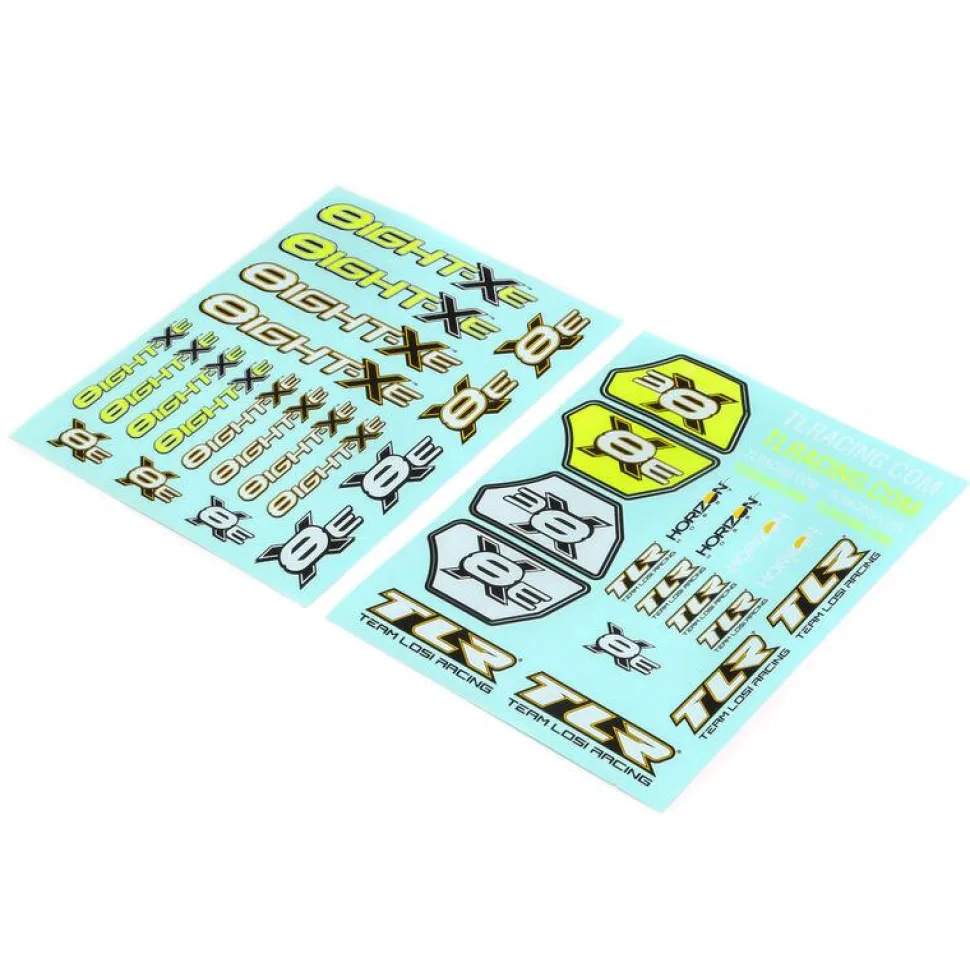 Logo Sheet: 8XE TLR - Team Losi Racing - Losi - TLR