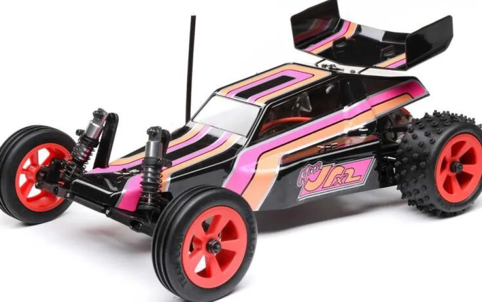 Losi 1:16 Mini JRX2 2WD Buggy Brushed RTR Black - Losi - TLR