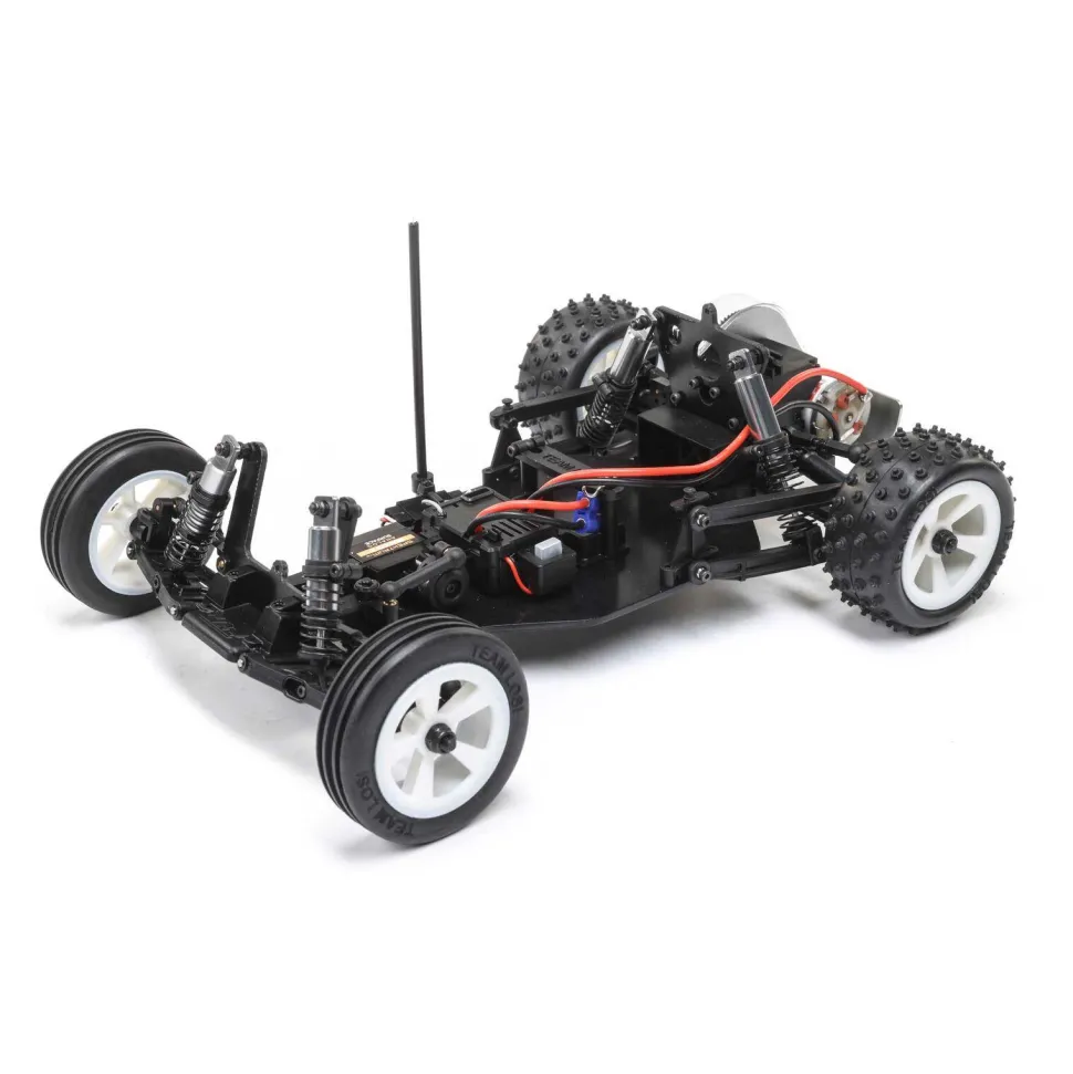 Losi 1:16 Mini JRX2 2WD Buggy Brushed RTR Black - Losi - TLR