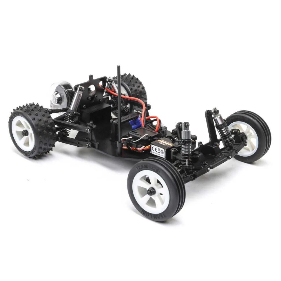 Losi 1:16 Mini JRX2 2WD Buggy Brushed RTR Black - Losi - TLR