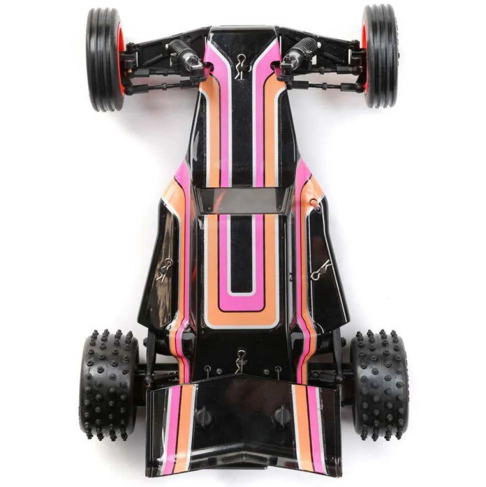 Losi 1:16 Mini JRX2 2WD Buggy Brushed RTR Black - Losi - TLR