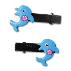 Lot de 2 Pinces à cheveux Dauphin - RueDeLaFete