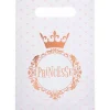Lot de 10 sacs Princesse en papier Rose Gold 23cm - RueDeLaFete