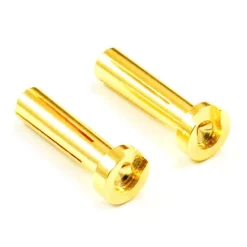 Low Profile 4.0Mm Male Gold Connector (2) pour Right Angle - Etronix
