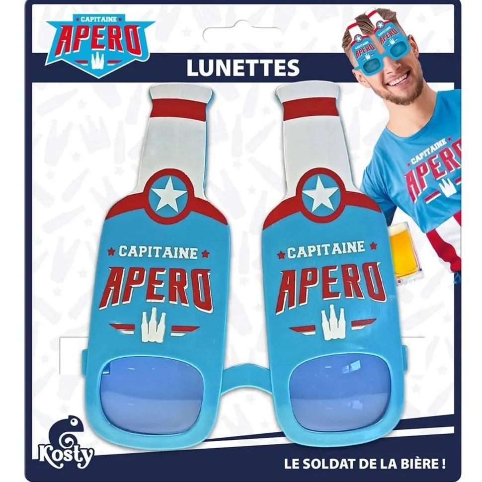 Lunettes Capitaine Apéro - RueDeLaFete