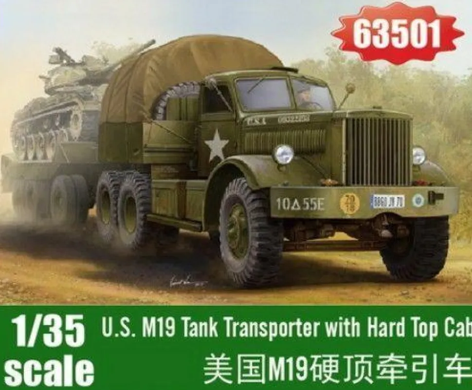 M19 Tank Transporter with Hard Top Cab - 1:35e - I LOVE KIT - I love Kit