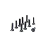 M2.5 x 10mm Flat Head Screw (10) - Axial - Axial