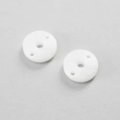 Machined Shock Pistons, Thin, 2 x 1.6mm, G3 (2) - Losi - TLR