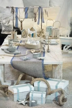 Maison en bois 12cm avec Mouette insérée - RueDeLaFete