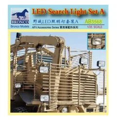 Maquette accessoire : LED Search Ligt Set A - Bronco Models