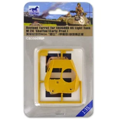 Maquette accessoire : Tourrelle révisée pour char léger M-24 Chaffee - Bronco Models