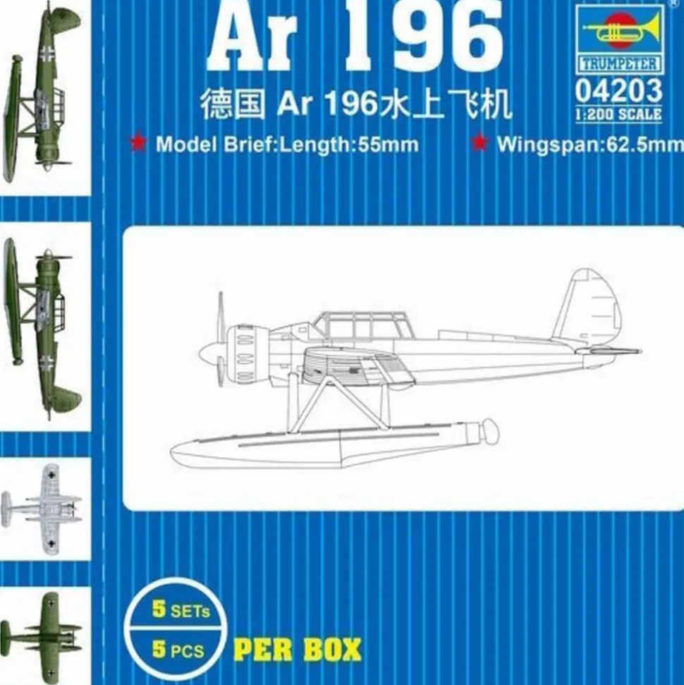 Maquette avion : AR196 - Trumpeter