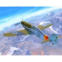 Maquette avion : avion de chasse bombardier allemand Focke-Wulf FW 190D-9 - Hobby Boss