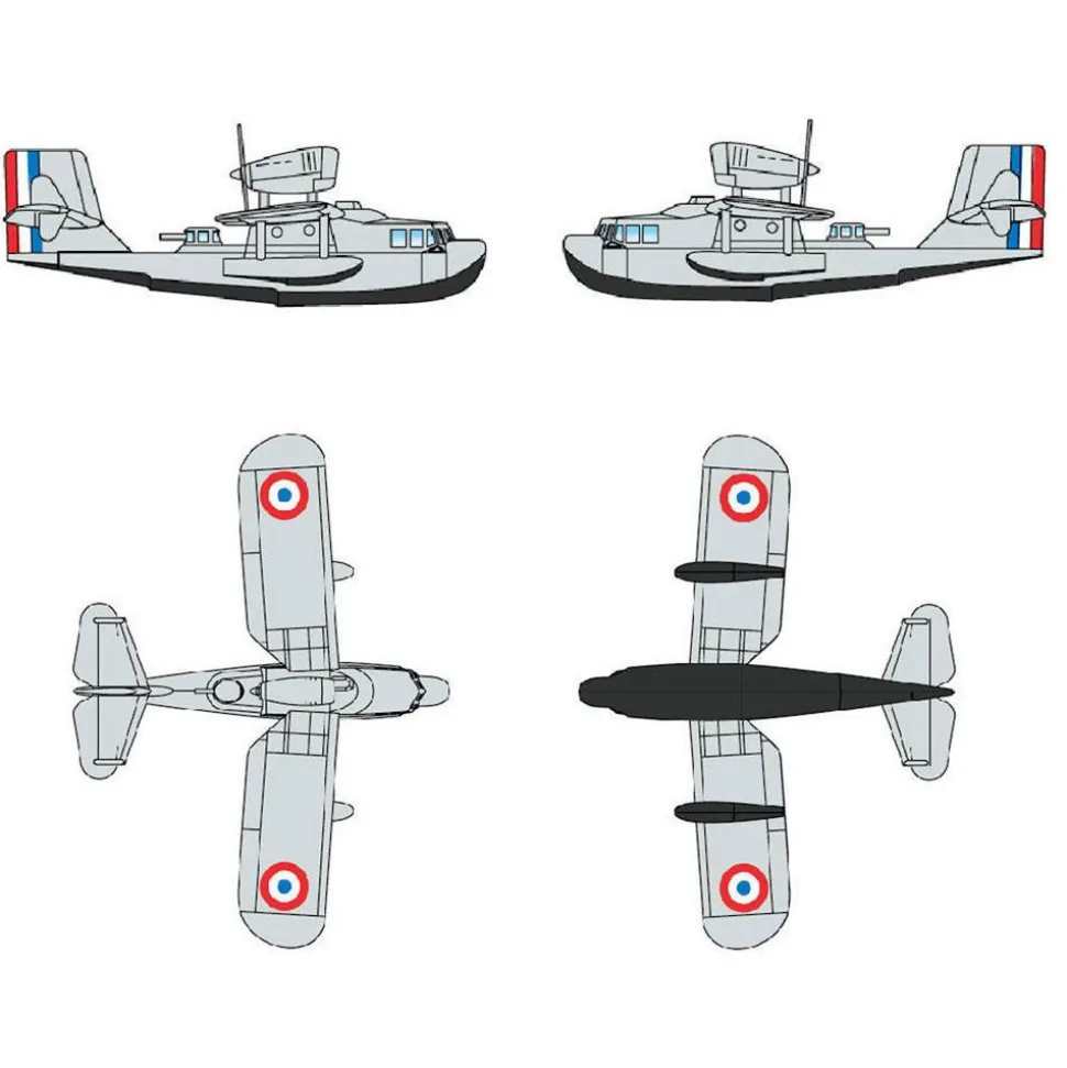 Maquette avion : Avion d'observation Loire - Trumpeter