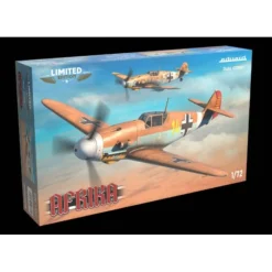 Maquette avion : BF109 Afrika Dual combo - Edition limitée en 1:72 - Eduard