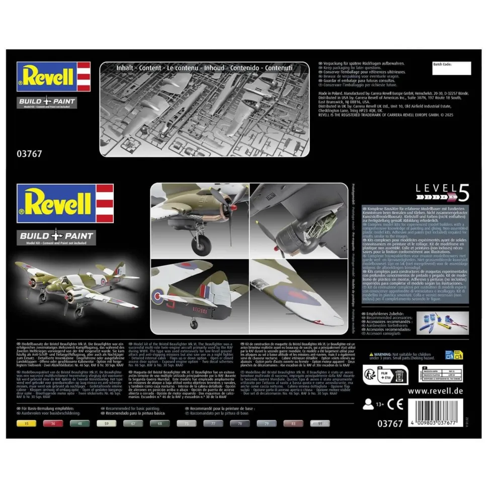 Maquette avion : Bristol Beaufighter Mk. VI - Revell