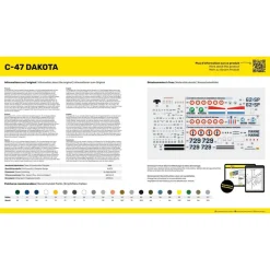 Maquette avion : C-47 DAKOTA - Heller
