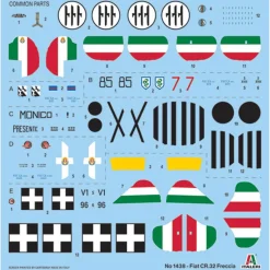 Maquette avion : CR.32 Freccia - Italeri