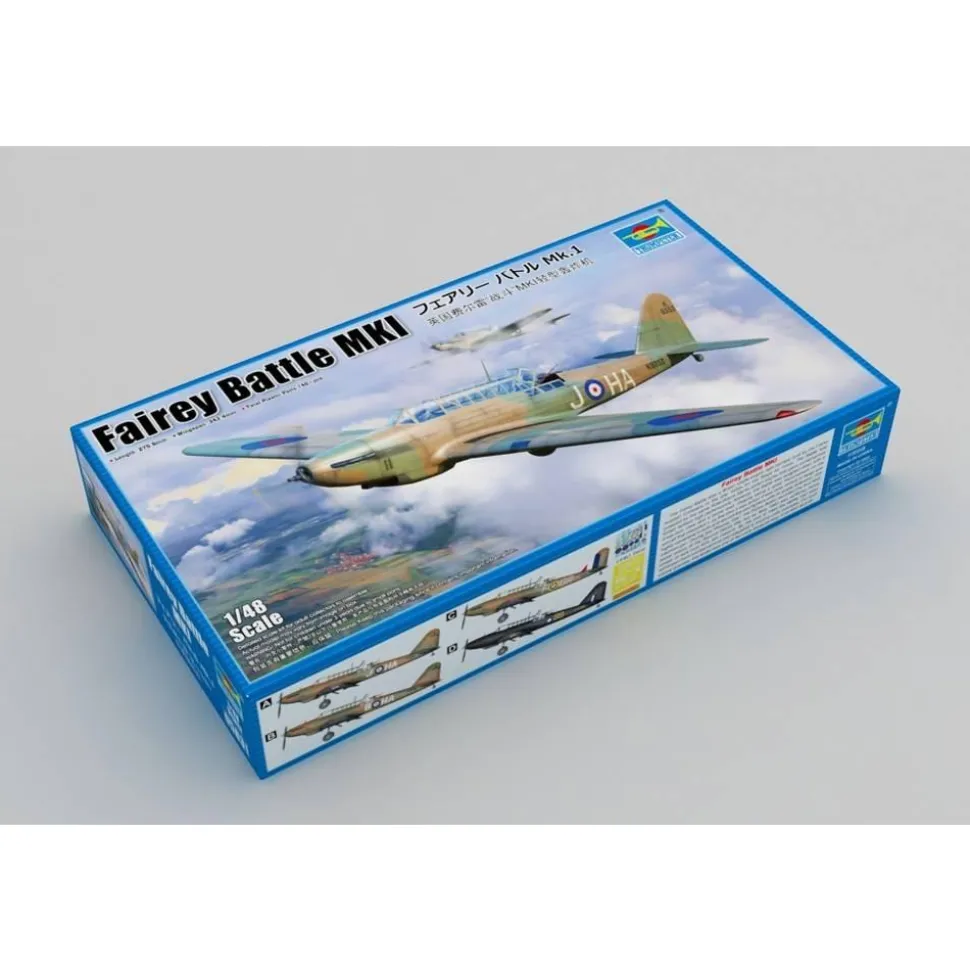 Maquette Avion : Fairey Battle MKI - Trumpeter