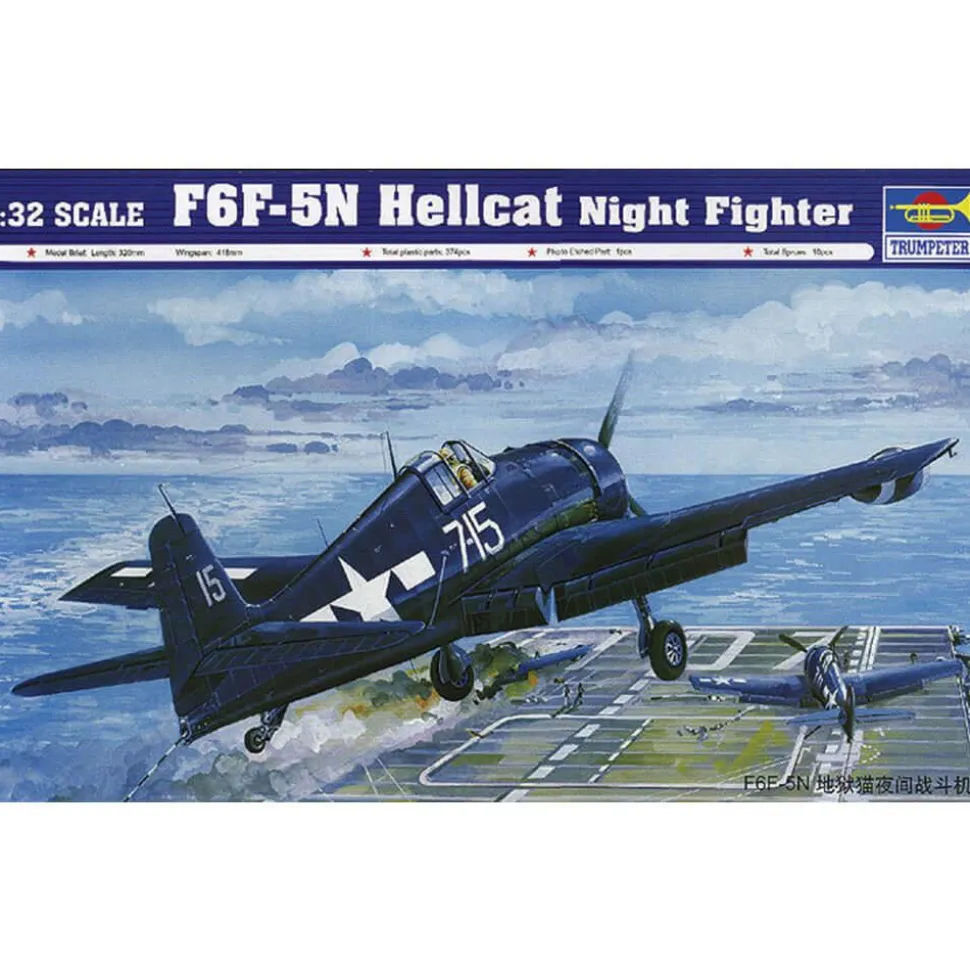 Maquette avion : F6F-5N ''Hellcat'' - Trumpeter
