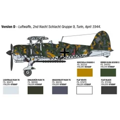 Maquette avion : FIAT CR.42 Falco Assault/Night Fighter en 1:48 - Italeri