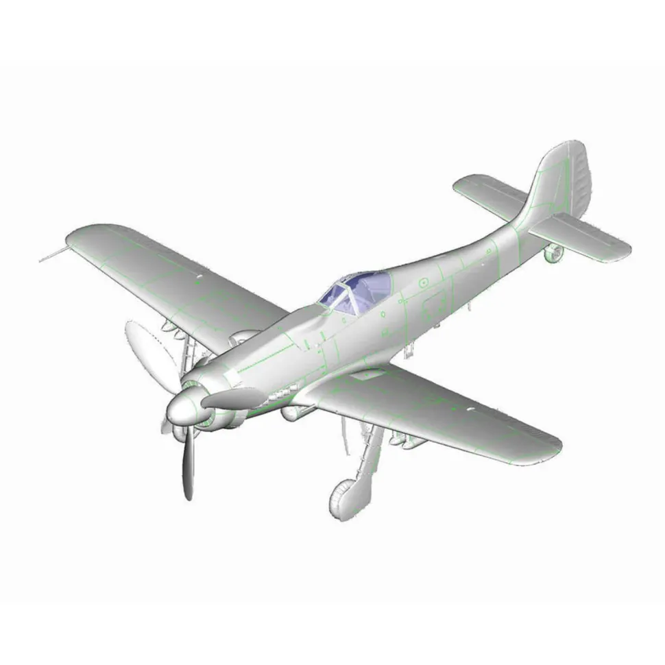 Maquette avion : Focke-Wulf FW190D-10 - Hobby Boss