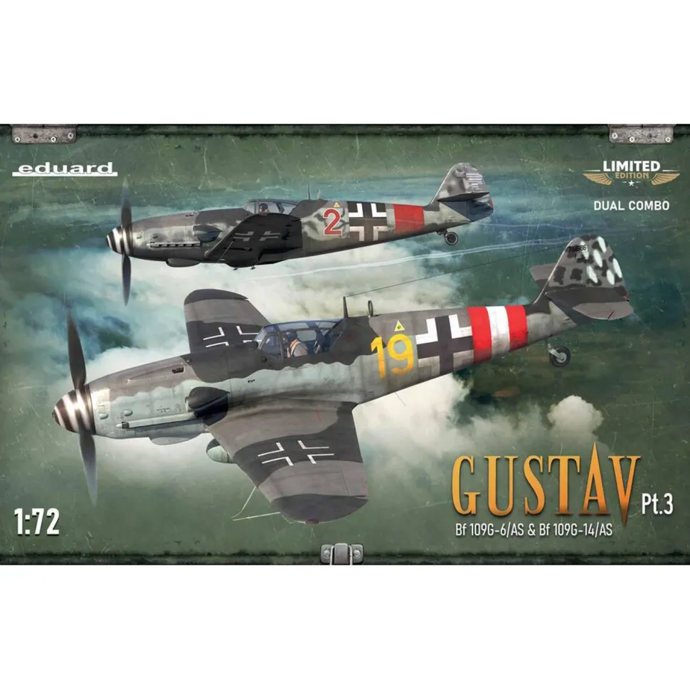Maquette avion : Gustav Pt. 3 Dual com - Eduard