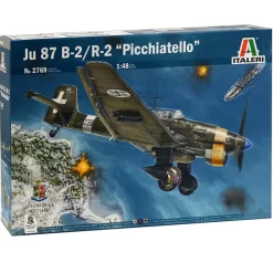 Maquette avion : Ju87B-2/R2 Stuka Picch - Italeri