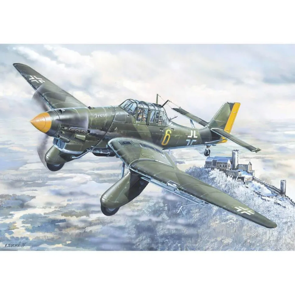 Maquette avion : Junkers Ju-87A Stuka - Trumpeter