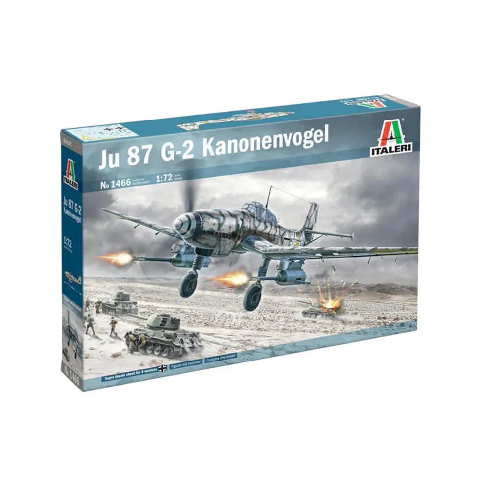 Maquette avion : Junkers Ju87G-2 - Italeri