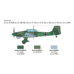 Maquette avion : Junkers Ju87B Stuka - Italeri