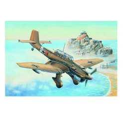 Maquette Avion : Junkers JU-87R Stuka - Trumpeter