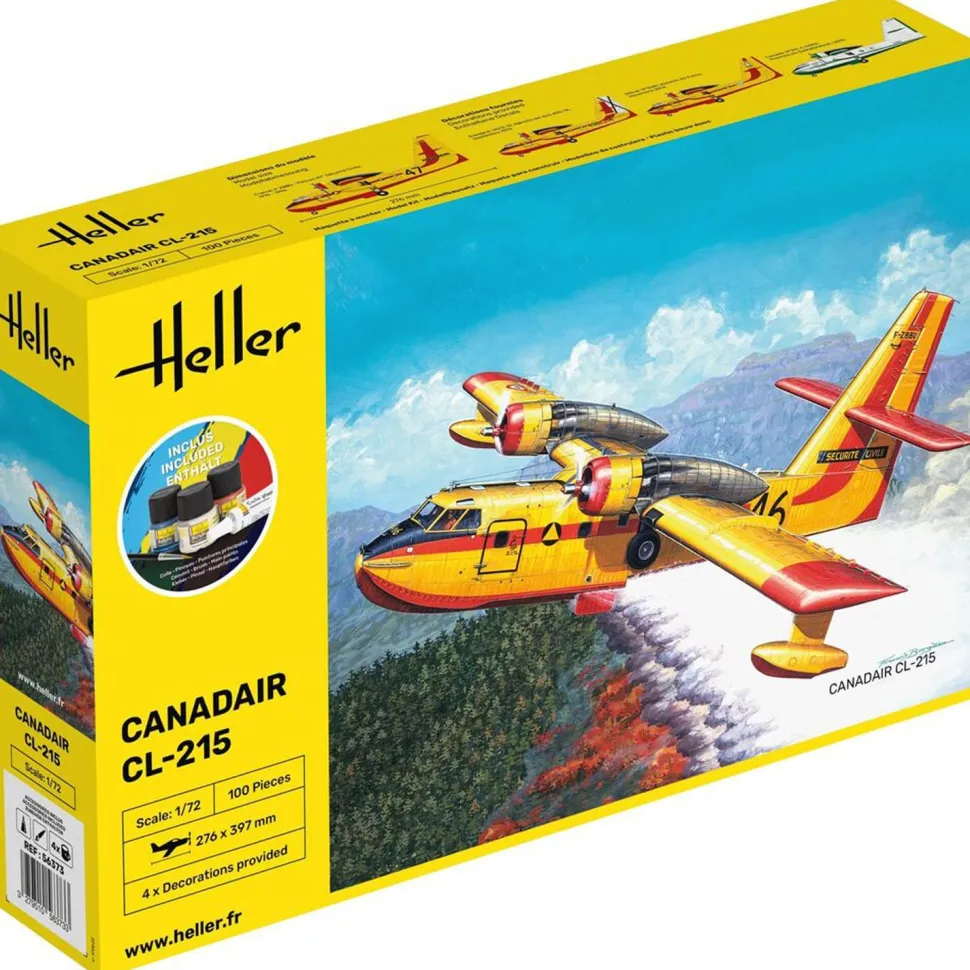 Maquette avion : Kit : Canadair CL-215 - Heller