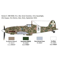 Maquette avion : MC.202 Folgore Aces en 1:72 - Italeri