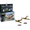 Maquette avion : Model Set Spitfire Mk.Ia & Hurricane Mk.I Maquette Revell avec accessoires de base - Revell