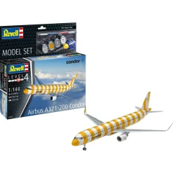 Maquette avion : Modelset Airbus A321-200 Condor - Revell