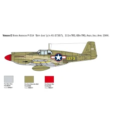 Maquette avion : P-51A Mustang - Italeri